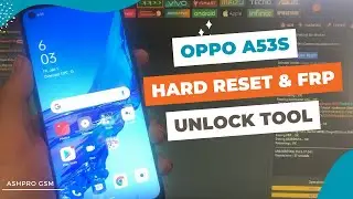 oppo a53s CPH2135 hard reset & frp unlock tool