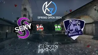 [ ⚡ ] kTVCSS: SPRING OPEN 2024 | PLAY-OFF (L) | BO3 | MAP1 🎲 SFB VS INABLE 🎲 de_inferno [ 21 / 15 ]