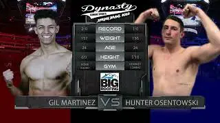 Gil Martinez vs Hunter Osentowski DCS 85