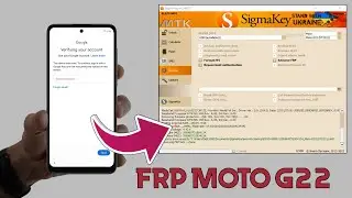 Bypass Google Account Motorola G22 XT2231-2 | Remove FRP Moto XT2231-2 by SigmaKey | frp moto g22