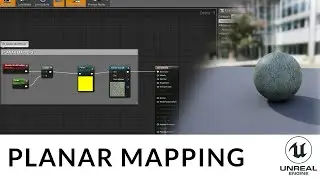 Planar mapping in UE4