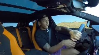 I ALMOST CRASHED MY WIFES LAMBORGHINI URUS OFF THE MOUNTAIN!! *EMBARRASSING*