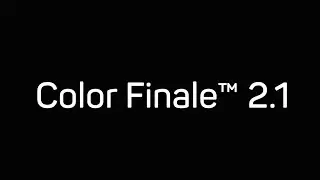 Color Finale 2.1 New Features