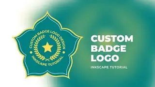 Custom Badge Logo with Path Effects Inkscape Tutorial