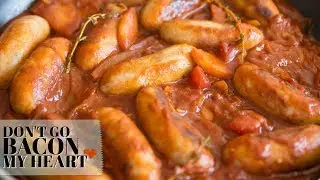 Devilled Sausages