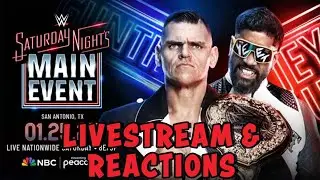 SATURDAY NIGHTS MAIN EVENT (LIVESTREAM AND REACTIONS)