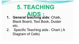 SCIENCE LESSON PLAN FOR SECONDARY CLASSES | TOPIC: CELLS || FOR D.EL.ED | B.ED | JBT | BSTC | 2023