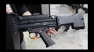 Shot Show 2022 - Upcoming Elite Force Products (HK MG4 / CO2 Tri-shot shotgun / GHK Glock 17)