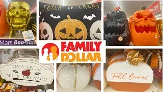 FAMILY DOLLAR FALL & HALLOWEEN DECOR 2023/ WALKTHROUGH