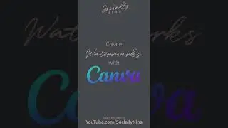 Canva - Create Watermarks Fast