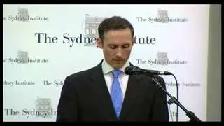 Andrew Leigh at The Sydney Institute - 