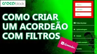 Como criar um acordeão com filtros  | elementor + jetsmartfilters