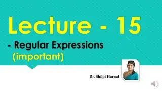 Regular Expressions | Examples of Regular Expression | Kleene Closure, Positive Closure | Lecture 15