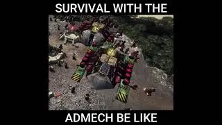 Dawn of War: Unification, Survival match with the Adeptus Mechanicus be like