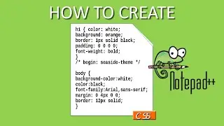 How to Create CSS Files in NotePad++