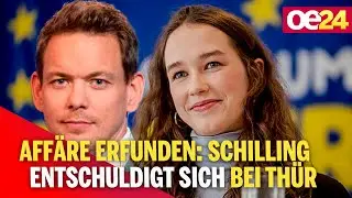 Affäre erfunden: Schilling entschuldigt sich bei ORF-Star Thür