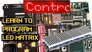 Learning to program LED Matrix with Arduino | Freenove Projects Kit | LED Display | Shift Registers