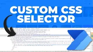 Create a Custom CSS Selector in Microsoft Power Automate Desktop