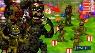 All Springtrap Mods (FNaF World)