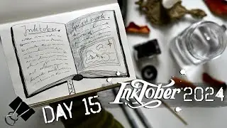 Inktober Day 15: Guidebook • Inktober 2024 • lets create a magical Guidebook for our Inktoberland