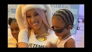 Cardi B reunites with estranged husband Offset for son Wave's third birthday party amid her pregnanc