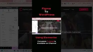 Figma to wordpress conversion #figma #wordpress #elementor