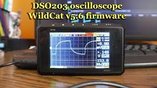 Miniware DS203 with WildCat v5.6 oscilloscope