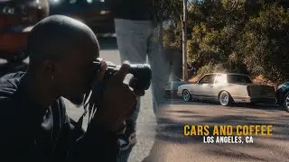 Sirui Saturn 50mm T2.9 ANAMORPHIC + Sony Fx3 | Cars and Coffee Los Angeles 2024