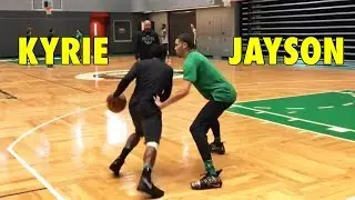 Kyrie Irving 1-on-1 against Jayson Tatum | WHO WON? 🔥