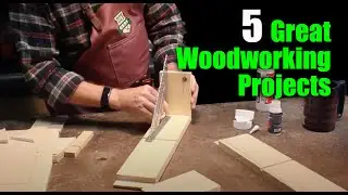 5 Unique Woodworking Projects!