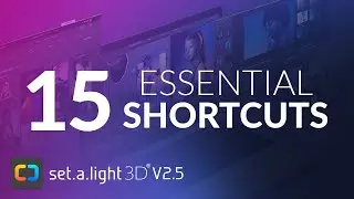 15 Essential Shortcuts for set.a.light 3D – the Lighting Simulator for Photographers & Filmmakers