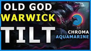 OLD GOD Warwick (Aquamarine Chroma) - UBER-TILTING IRELIA TOP LANE (League of Legends, Season 11)