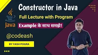 Constructor in java | Constructor in java example | Part 2