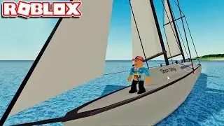 ПОТОПИЛ ДОРОГУЮ ЯХТУ - Симулятор корабля Роблокс Roblox Dynamic Ship Simulator