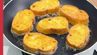 Simple Savory Eggy Bread Recipe 😍🤤 Must try!