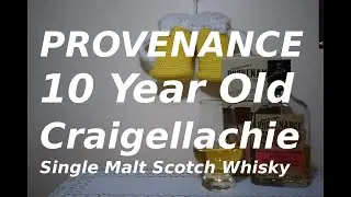 PROVENANCE 10 Year Old Craigellachie Single Malt Scotch Whisky