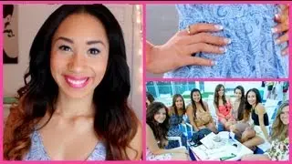 Get Ready With Me: Youtube Party! : Hair, Makeup, Outfit for Special Events | MyLifeAsEva