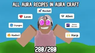 ALL RECIPES IN AURA CRAFT