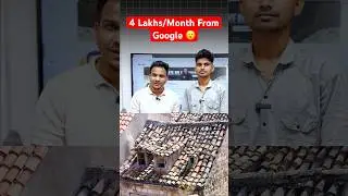4 Lakhs/Month From Google 😮🔥 #shorts #blogger #blogging