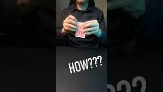 Believe Your Eyes? Shocking Finger Through Card Illusion!