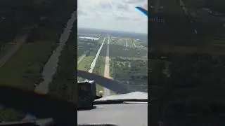 Landing the Bonanza RWY 09 at KAXH #bonanza