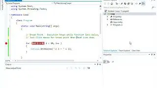 BreakPoint in C#