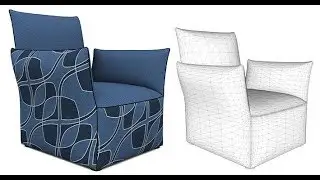 Modeling an Armchair in SketchUp with Artisan