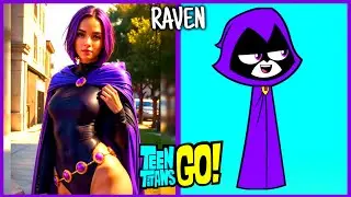 ✨Teen Titans GO! Characters In Real Life😮