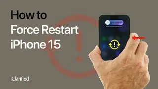 How to Force Restart iPhone 15