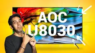 AOC Is Playing The BIG GAME! - AOC 65U8030 4K TV