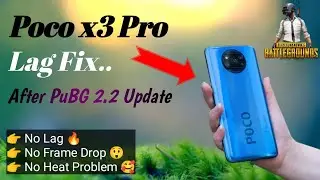 Poco x3 Pro Lag Fix after PUBG update | pubg mobile | Poco x3 pro