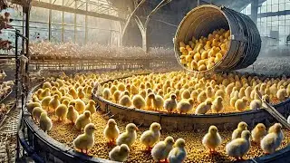 You Must See This Incredible Modern Process From Chick Production to Chicken Slaughter