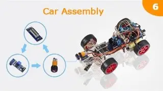 Smart Car Robot Kit for Arduino Assembly Tutorials  06 Light Seeking