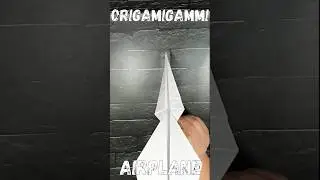 ✈️Оригами САМОЛЕТ из бумаги A4✈️Origami AIRPLANE made of A4 paper✈️#shorts #origami #a4 #airplane